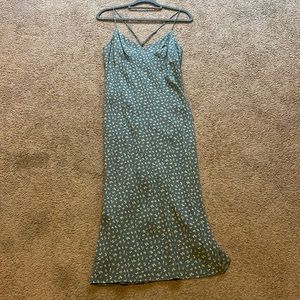 Midi Green Dress